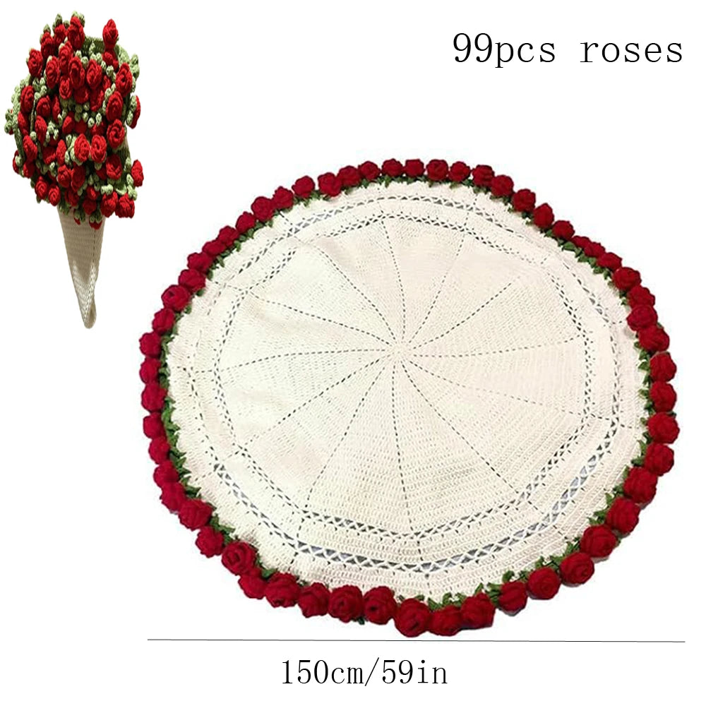 150 cm size, approx. 99 roses